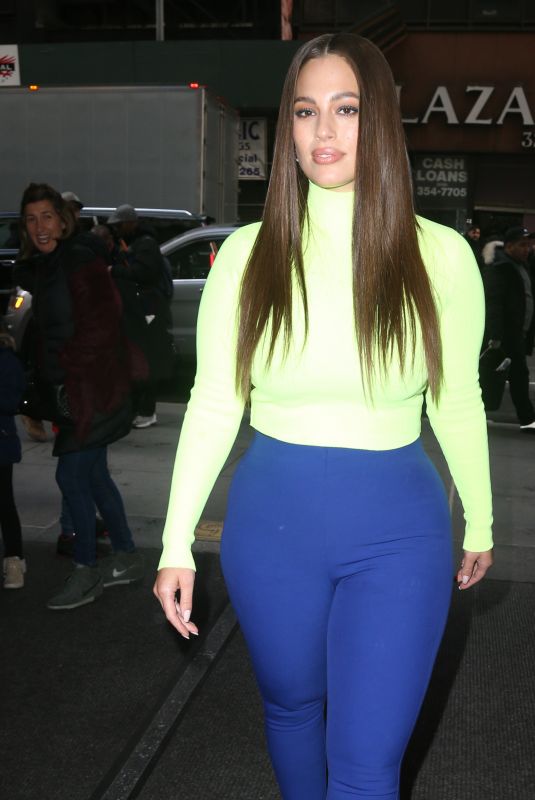 ASHLEY GRAHAM Arrives at Today Show in New York 01/09/2019