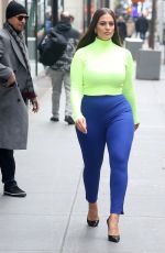ASHLEY GRAHAM Arrives at Today Show in New York 01/09/2019