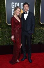 ASHLEY HINSHAW at 2019 Golden Globe Awards in Beverly Hills 01/06/2019