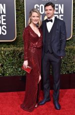 ASHLEY HINSHAW at 2019 Golden Globe Awards in Beverly Hills 01/06/2019