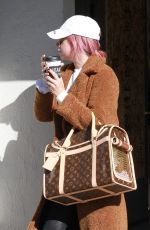 ASHLEY TISDALE and Christopher French Shopping in Studio City 01/06/2019