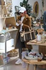 ASHLEY TISDALE and Christopher French Shopping in Studio City 01/06/2019