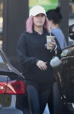 ASHLEY TISDALE Leaves Earth Bar in West Hollywood 01/04/2019