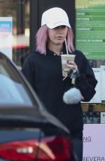 ASHLEY TISDALE Leaves Earth Bar in West Hollywood 01/04/2019