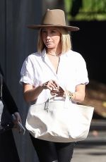 ASHLEY TISDALE Out for Lunch at Little Dom