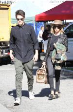 ASHLEY TISDALE Shopping at Farmer