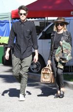 ASHLEY TISDALE Shopping at Farmer