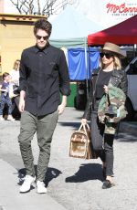 ASHLEY TISDALE Shopping at Farmer