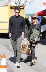 ASHLEY TISDALE Shopping at Farmer