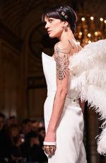 ASIA ARGENTO at Grimaldi Show at Paris Haute Couture Fashion Week 01/21/2019