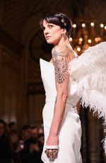 ASIA ARGENTO at Grimaldi Show at Paris Haute Couture Fashion Week 01/21/2019