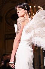 ASIA ARGENTO at Grimaldi Show at Paris Haute Couture Fashion Week 01/21/2019