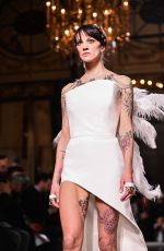 ASIA ARGENTO at Grimaldi Show at Paris Haute Couture Fashion Week 01/21/2019