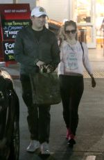 AVRIL LAVIGNE and Phillip Sarofim Out Shopping in Beverly Hills 01/21/2019
