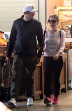 AVRIL LAVIGNE and Phillip Sarofim Out Shopping in Beverly Hills 01/21/2019