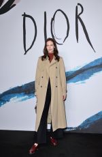 AYMELINE VALADE at Dior Homme Fashion Show at Paris Fashion Week 01/18/2019