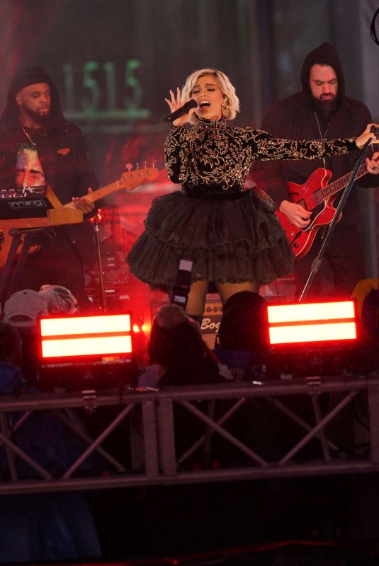 BEBE REXHA Performs on New Year