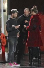 BEHATI PRINSLOO and Adam Levine Arrives at Chris Cornell Concert in Los Angeles 01/16/2019