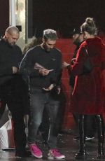 BEHATI PRINSLOO and Adam Levine Arrives at Chris Cornell Concert in Los Angeles 01/16/2019