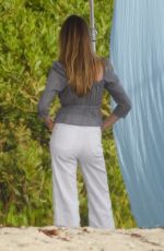 BEHATI PRINSLOO on the Set of a Photoshoot in Malibu 01/18/2019