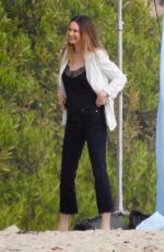 BEHATI PRINSLOO on the Set of a Photoshoot in Malibu 01/18/2019