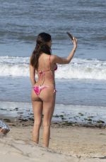 BELEN RODRIGUEZ in Bikini at Beach in Punta del Este 01/03/2019