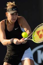 BELINDA BENCIC at 2019 Australian Open at Melbourne Park 01/14/2019