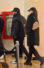 BELLA HADID and The Weeknd at Movie Theatre in New York 12/30/2018