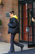 BELLA HADID and The Weeknd Out in New York 01/26/2019