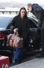 BELLA HADID Arrives at Airport in Milan 01/13/2019