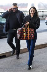 BELLA HADID Arrives at Airport in Milan 01/13/2019