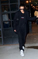 BELLA HADID Leaves Her Apartment in New York 01/15/2019
