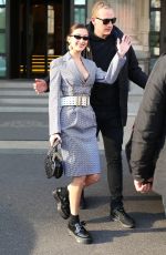 BELLA HADID Out and About in Milan 01/12/2019