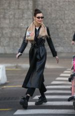 BELLA HADID Out in Milan 01/12/2019