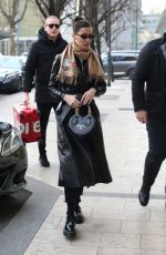 BELLA HADID Out in Milan 01/12/2019