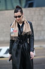 BELLA HADID Out in Milan 01/12/2019