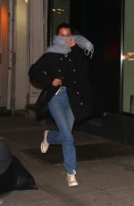 BELLA HADID Out in New York 01/22/2019