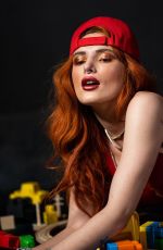 BELLA THORNE for Firetruck Lip Stain Promo, Janurary 2019