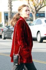 BETHANY JOY LENZ Takes Lunch To-go at Joan