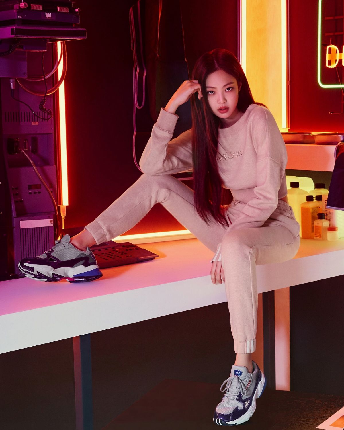BLACKPINK for Adidas Korea Falcon 2018 – HawtCelebs