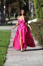 BLANCA BLANCO Heading to 2019 Golden Globe Awards in Beverly Hills 01/06/2019