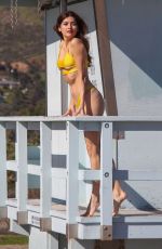 BLANCA BLANCO in Bikini on the Beach in Malibu 01/22/2019