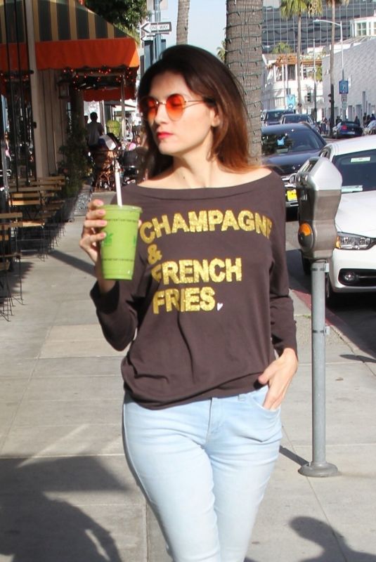BLANCA BLANCO Out for Juice in Los Angeles 01/26/2019
