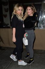 BRIELLE BIERMANN at Il Pastaio in Beverly Hills 01/15/2019