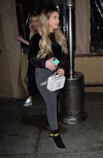 BRIELLE BIERMANN at Il Pastaio in Beverly Hills 01/15/2019