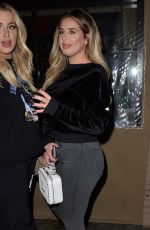 BRIELLE BIERMANN at Il Pastaio in Beverly Hills 01/15/2019