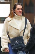 BROOKE SHIELDS Out and About in New York 01/17/2019