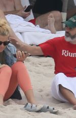 BUSY PHILIPPS at a Beach in Mexico 12/31/2018