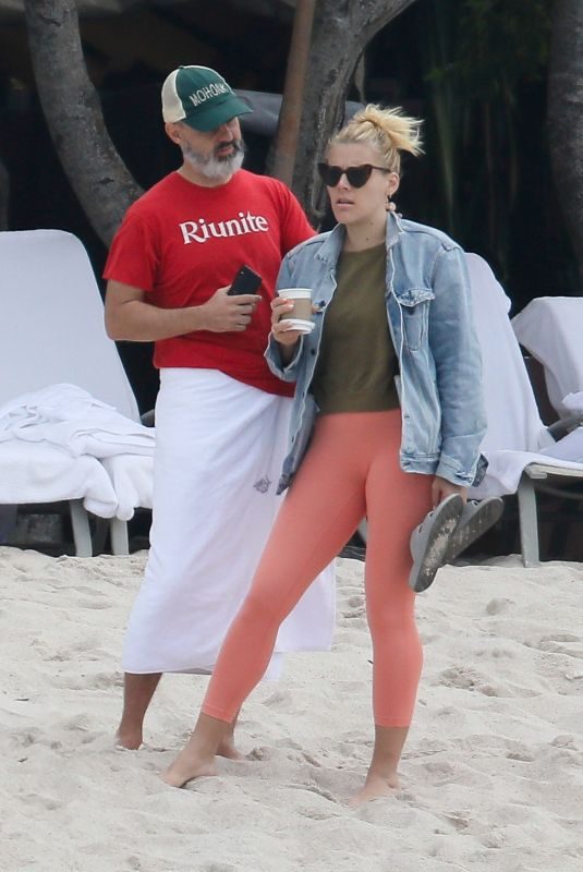 BUSY PHILIPPS at a Beach in Mexico 12/31/2018