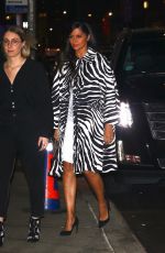 CAMILA ALVES Arrives Late Show in New York 01/23/2019